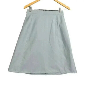 VTG Wrangler Blue A-Line Western Skirt Misses Sz 12 100% Polyester Women's 1970s